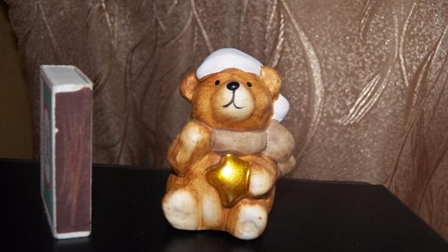 Маленький Мишка Тедди керамический сувенирный !