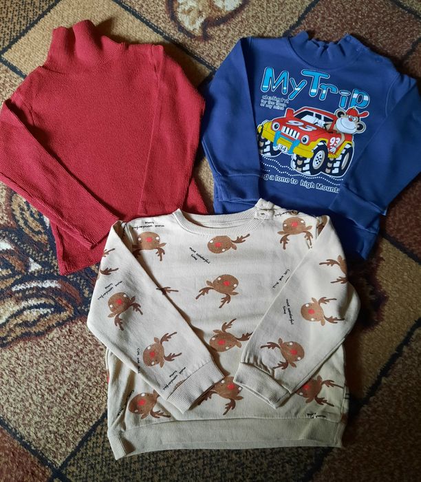 Гольфики, свитшот для детей за 3 шт