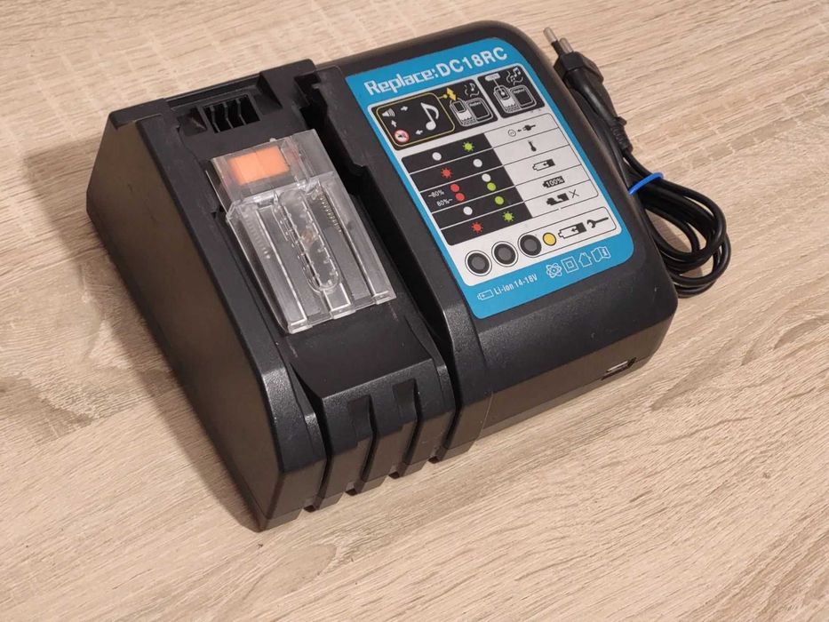 Nowa Ładowarka Makita 18V 14,4V LTX LXT Replace DC18RC Gisam