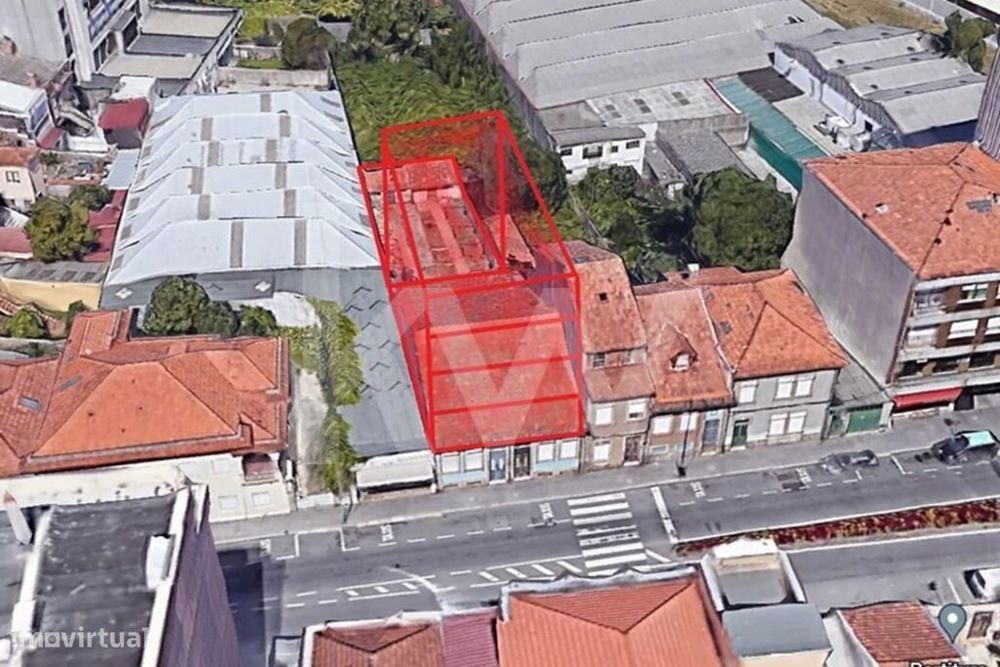 Terreno urbano com 378 m2 | Av. do Conde, S.M.Infesta | viabilidade pr