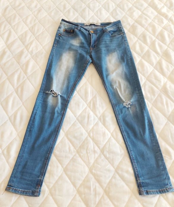 Jeans azuis | T38 | Denim