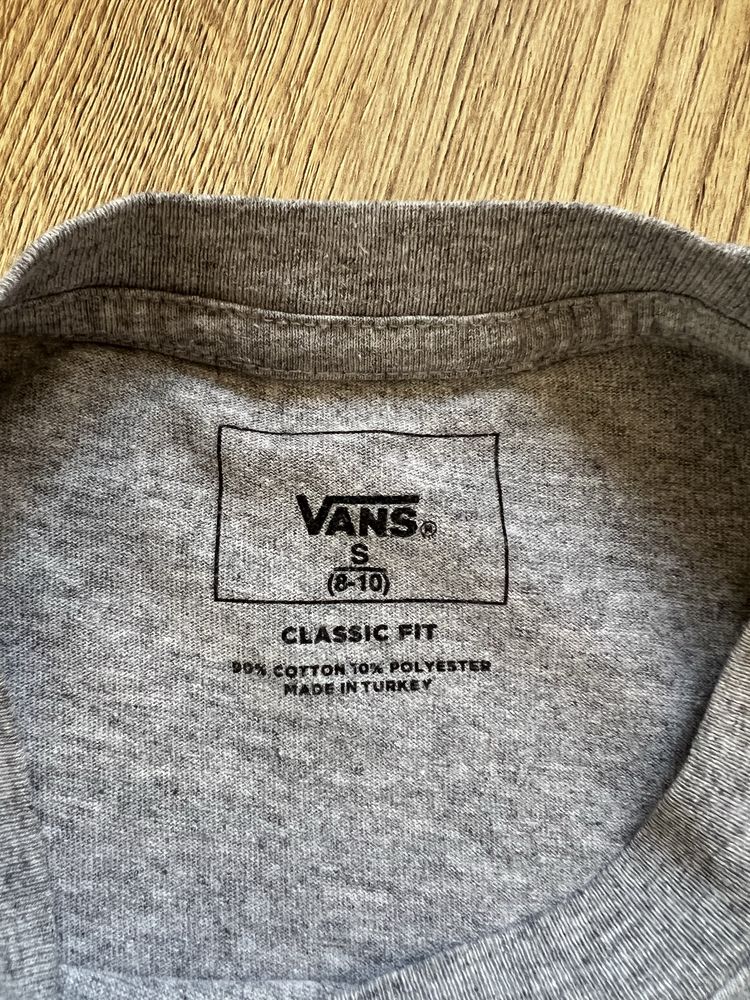 Сіра футболка ванс Vans