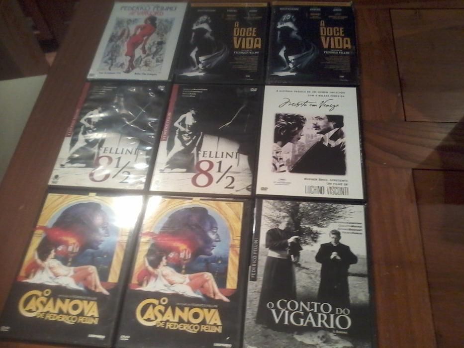 DVD - Diversos Cinema Italiano e Woody Allen