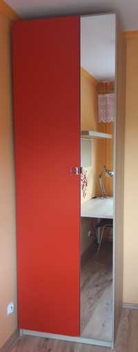 Drzwi IKEA PAX czerwone 229x50 z uchwytem