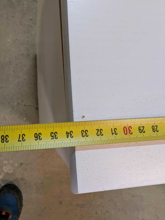 Inter Link – szafka na kółkach ,z 6 szufladami, szafka biurowy biała