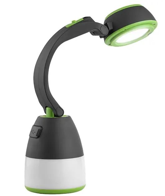 Лампа led з павербанком 3 в 1 dpm з можливістю заряджання