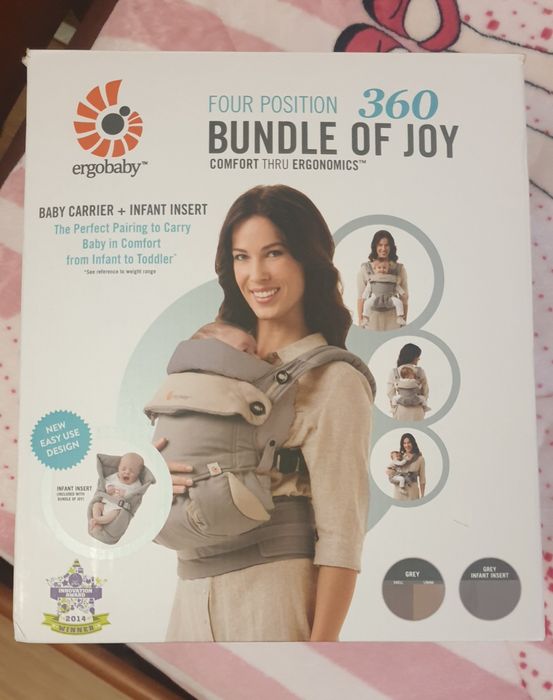 Ergobaby 360 como novo