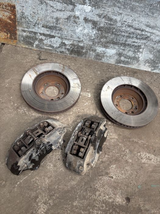 Zaciski brembo zr18 zl18 tarcze klocki touareg q7 cayenne