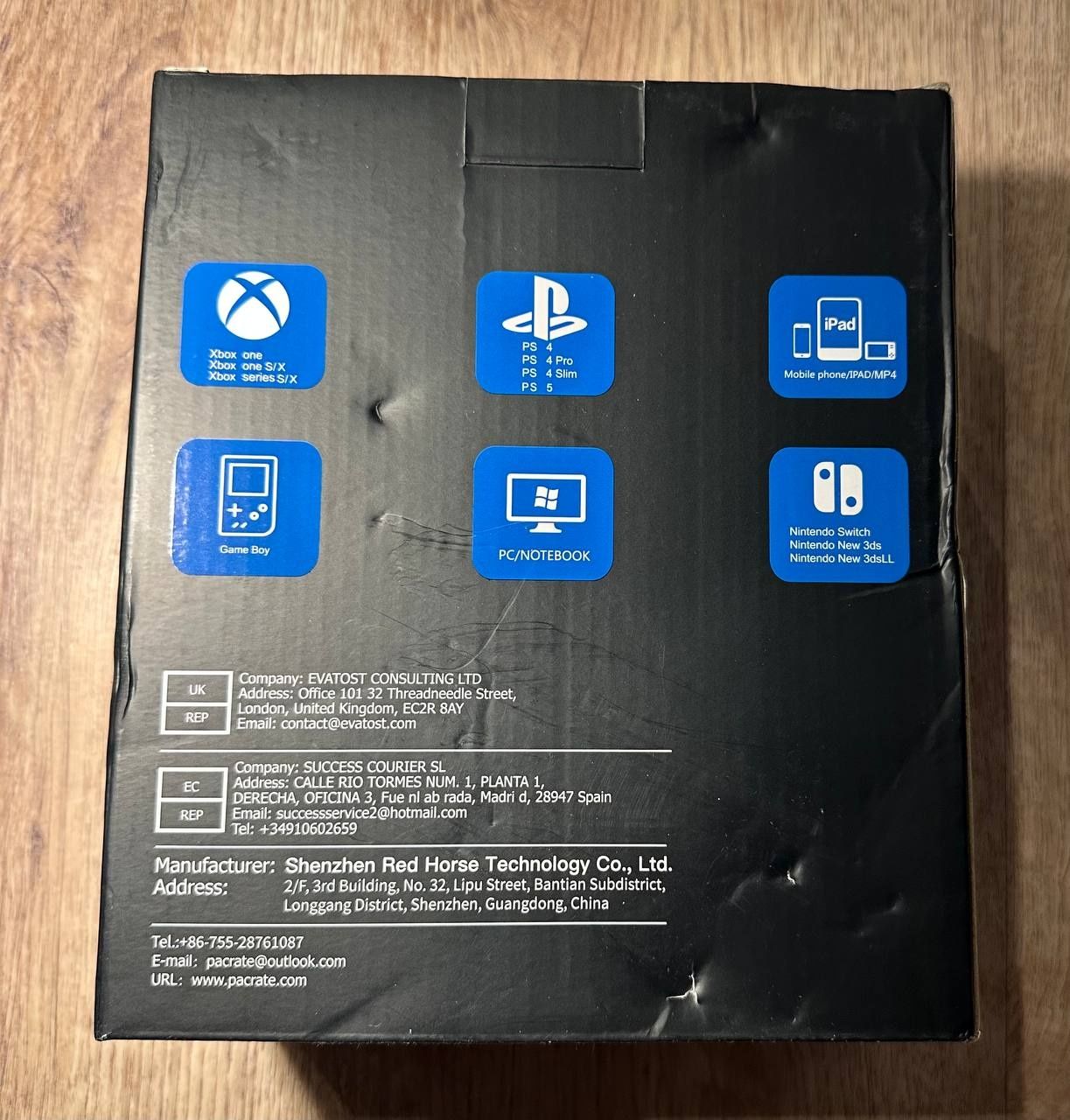 Ігрова гарнітура Pacrate для PS4/ PS5/Xbox One/Nintendo навушникі