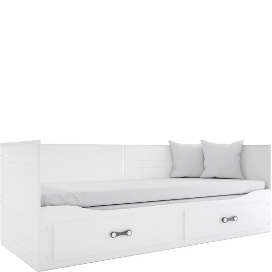 Łóżko młodzieżowe dwuosobowe rozkładane HERMES 80X200 z szufladą