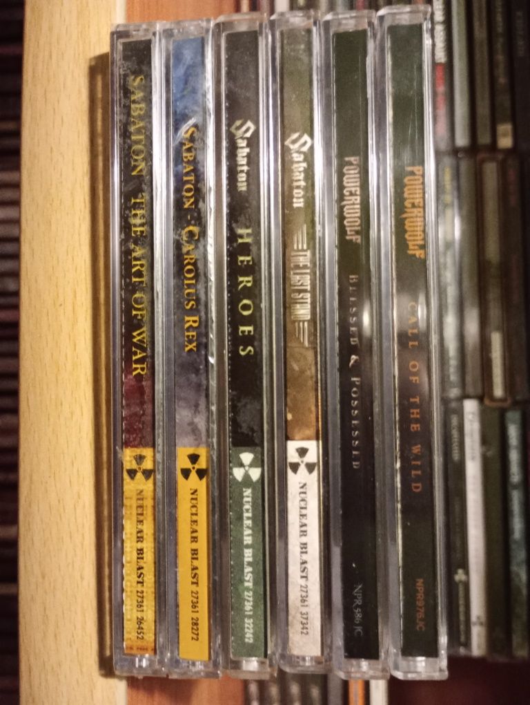 Helloween Powerwolf Sabaton plyty CD