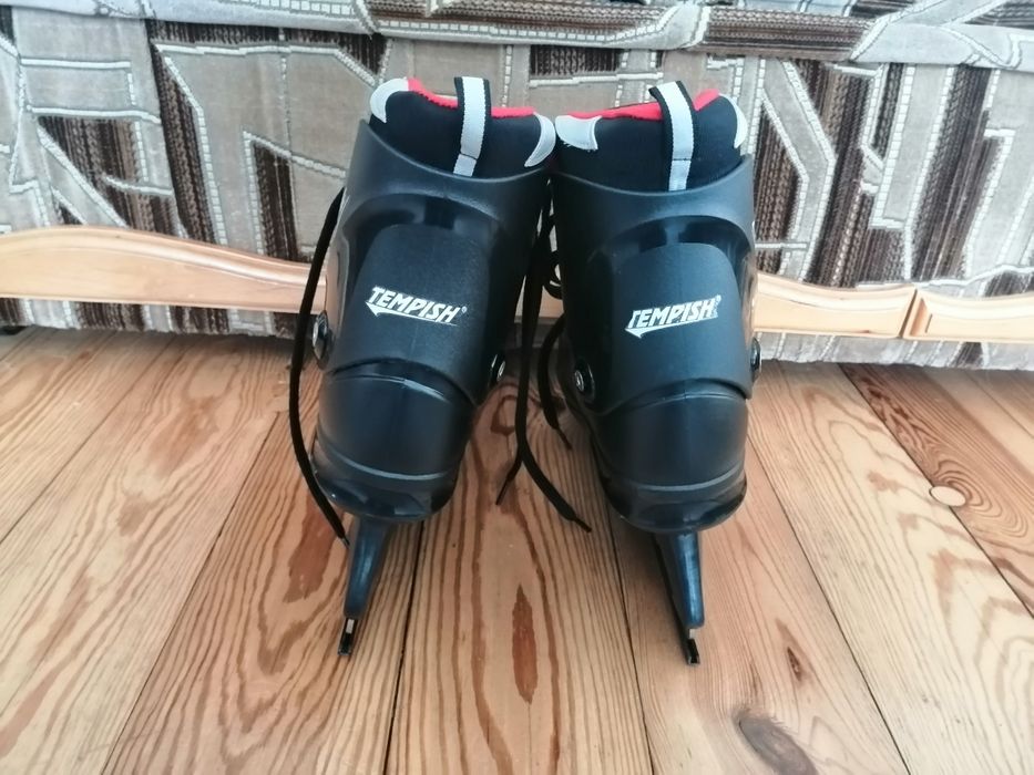 Łyżwy  plus torba plus ochraniacze