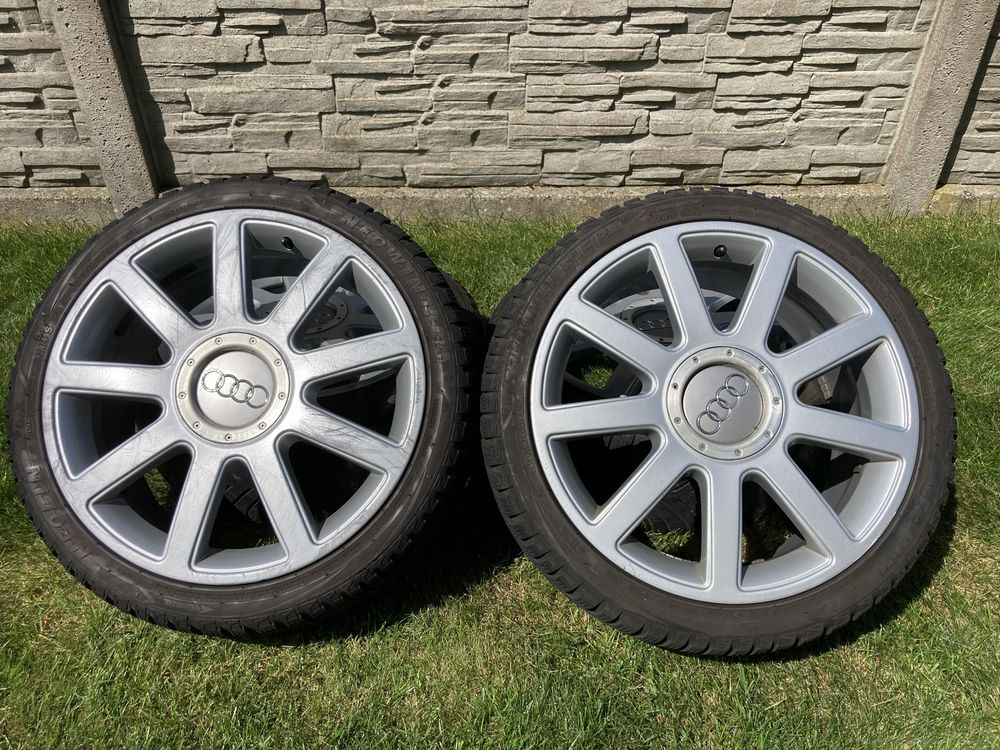 Audi s-line 5x100/5x112 18 cali+ opony 225/40