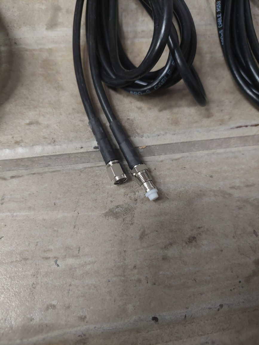 Kabel Antenowy Fme Gniazdo > Wtyk Sma Rg-58 5 M