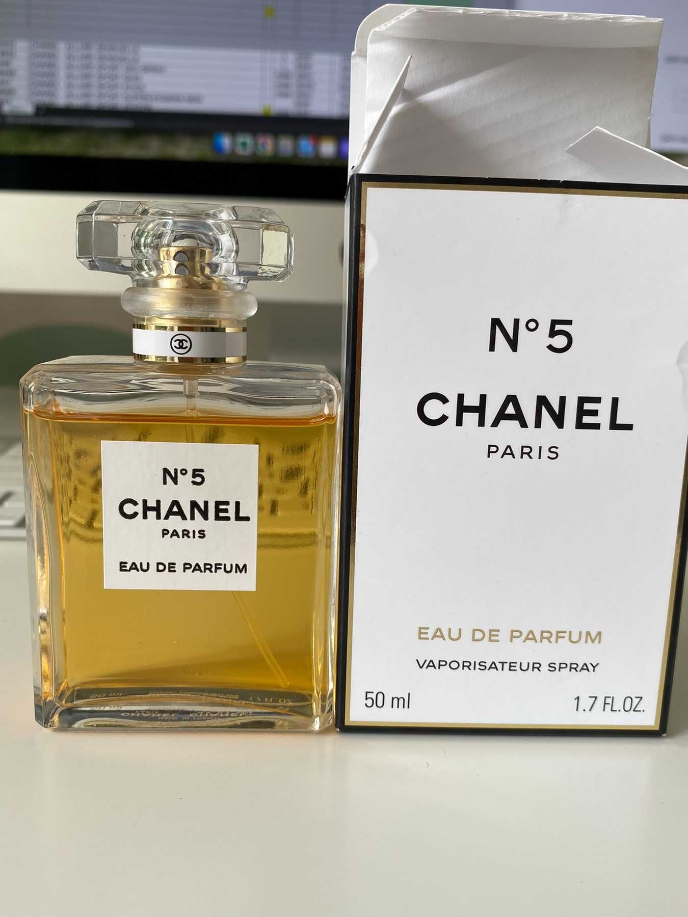 Парфумована вода, оригинал, Chanel №5  50 мл  (фактически 45 мл)