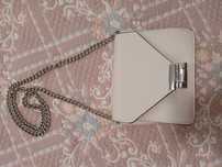 Bolsa de ombro de couro sintético