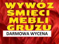 WYWÓZ GRUZU czyszczenie działek wywóz śmieci Utylizacja opon