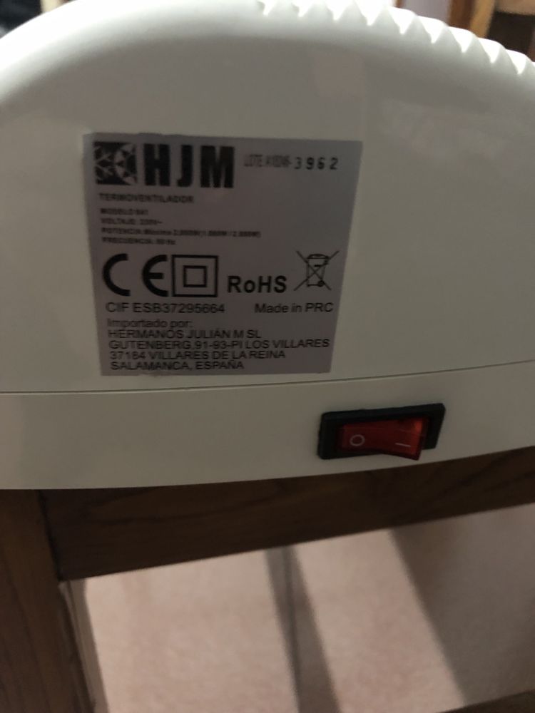 Aquecedor de wc HJM