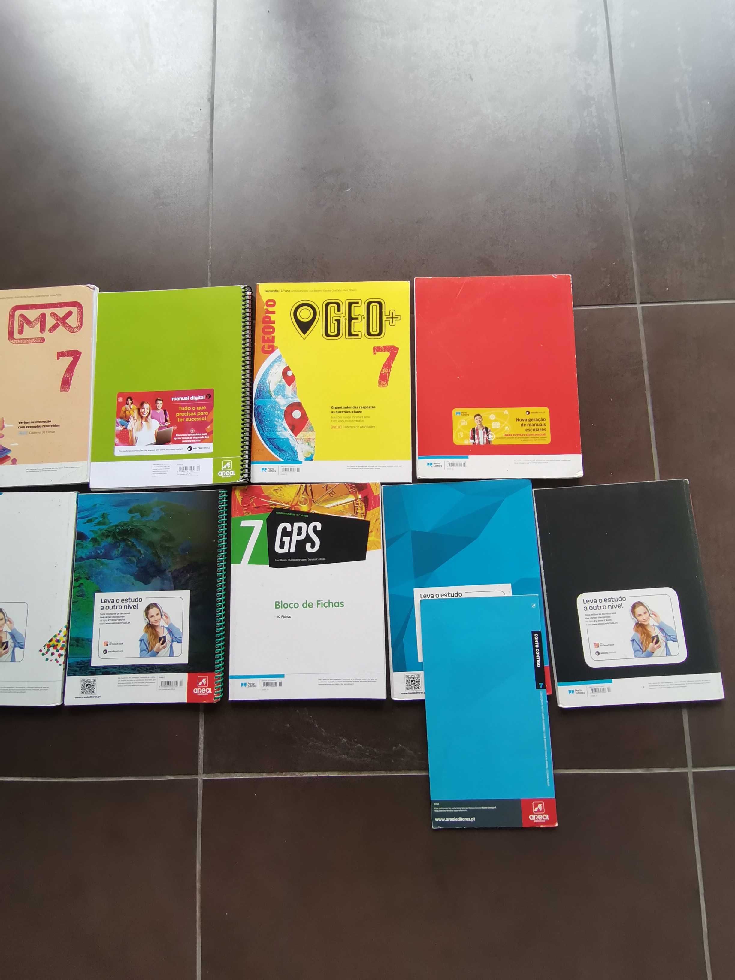 Livros de Fichas do 7° Ano