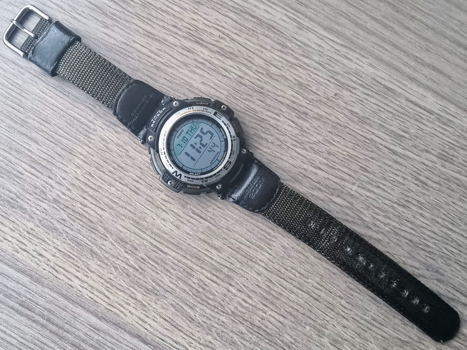 Casio ProTrek SGW-100B outdoor kompas azymut termometr