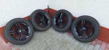 Zestaw zimowy – felgi RIAL M10 + opony Kormoran Snow 205/55 R16 – stan