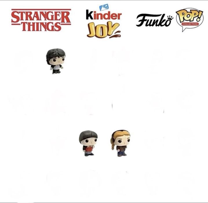 stranger things kinder joy