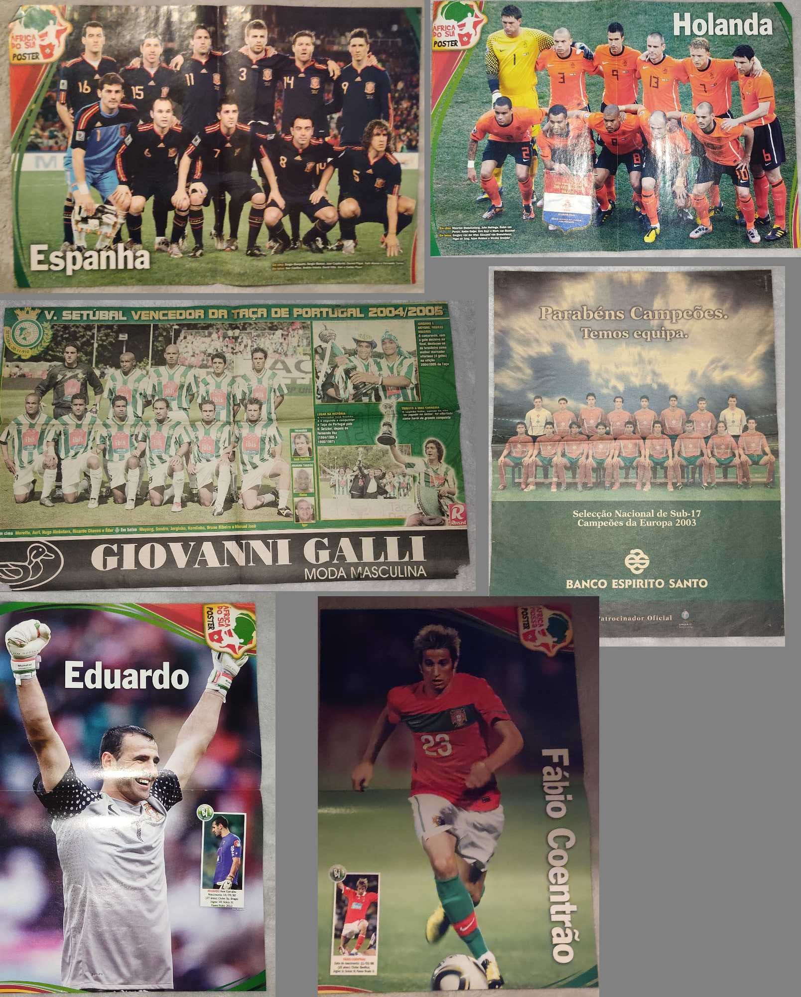Posters vários - Futebol, Carros, Animação