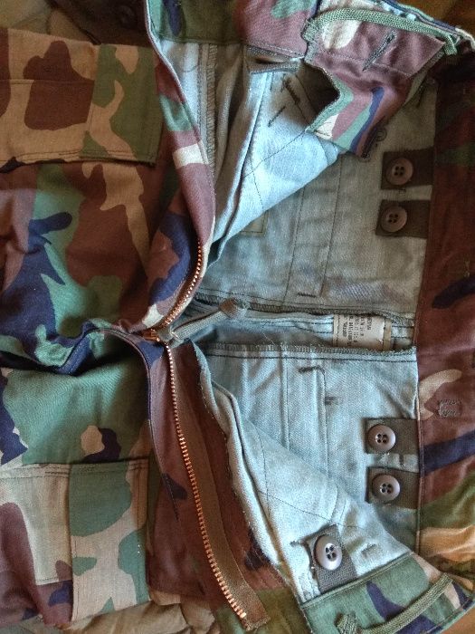 spodnie usarmy m65 woodland x-small-regular kontraktowe nowe