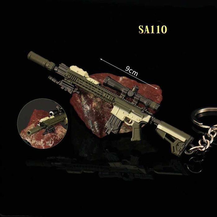 EDC Брелок автомат ключі з гри Arena Breakout гвинтівка зброя шутер АК