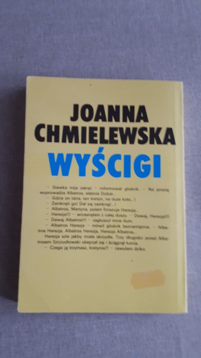 Wyścigi, Tajemnica, Florencja córka diabła - J. Chmielewska