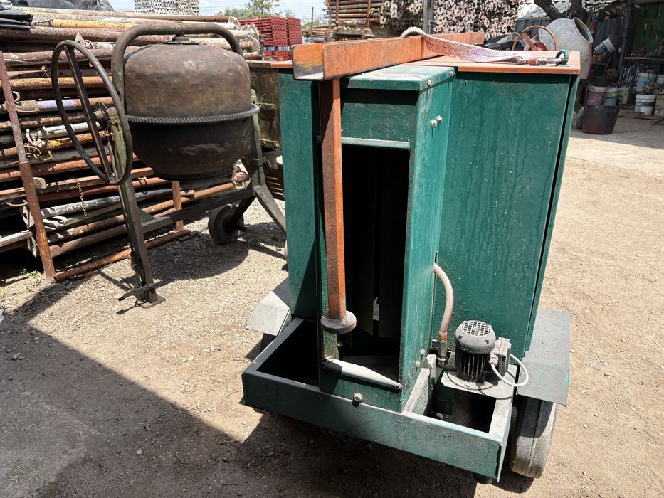 Maquina limpar madeira cofragem