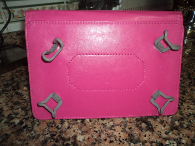 Capa cor de rosa para tablet ecra 8 ou 9