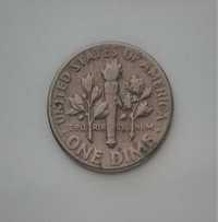 Монеты США 1 дайм = 10 центов (One Dime) 1969-2004 разные годы, VF-XF