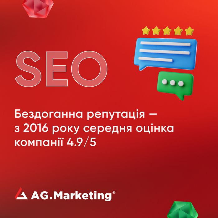 Просування сайту в Google з прогнозом дохідності, SEO