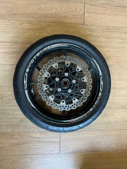 JANTE DIANTEIRA COMPLETA KAWASAKY ZX 10 R 2 0 0 8-2 0 1 0