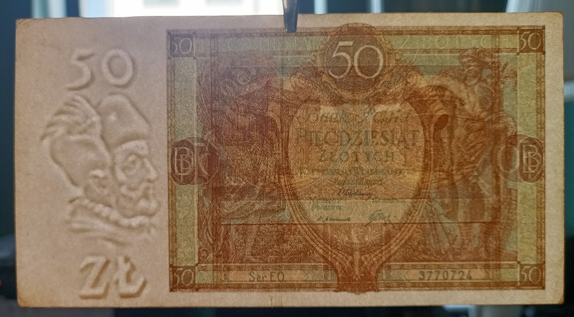 50 zł 1929 II RP stan + 2