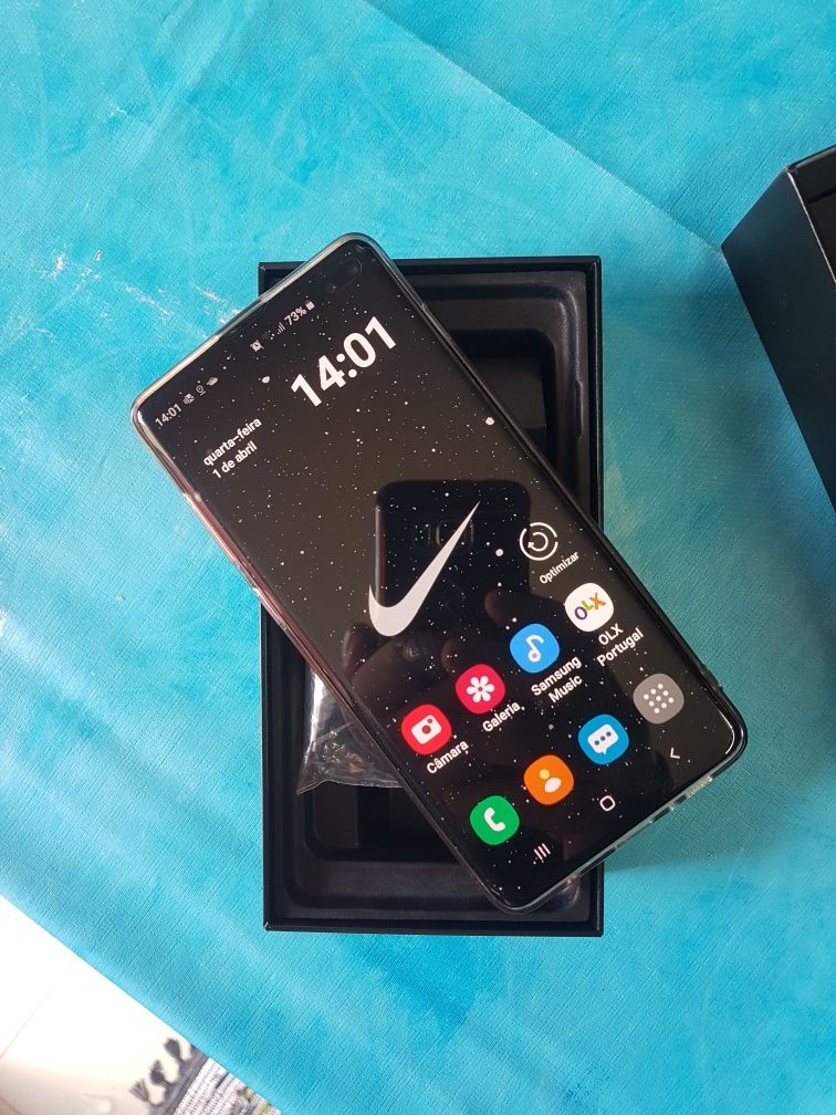 Samsung S10 plus desbloqueado dualsim com fatura e garantia + extras