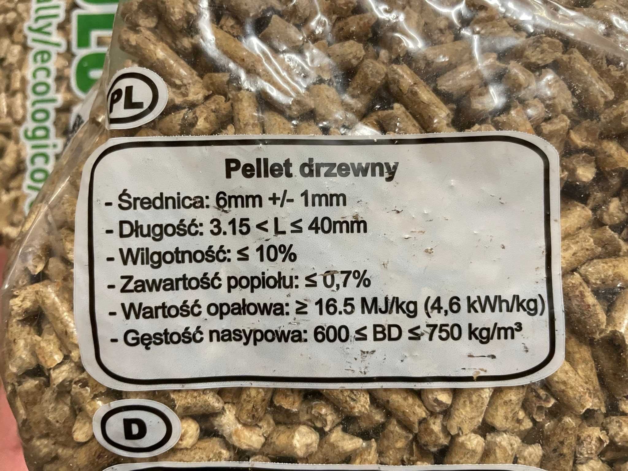 Pelet Drzewny Pellet Olczyk Barlinek Lava Olimp EnPlus A1