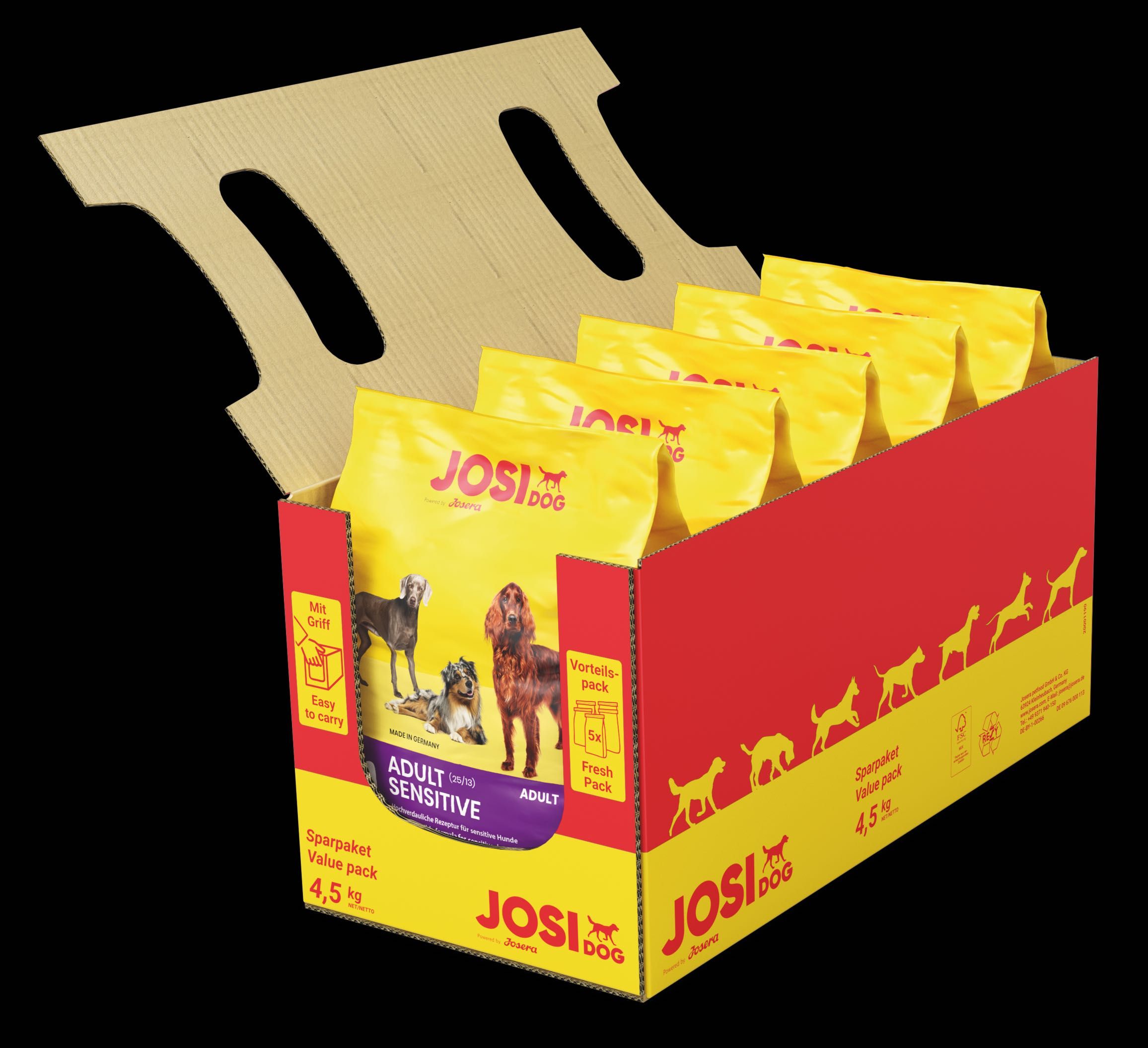 JosiDog Adult Sensitive 1,8kg (2x900g) karmy od Josera