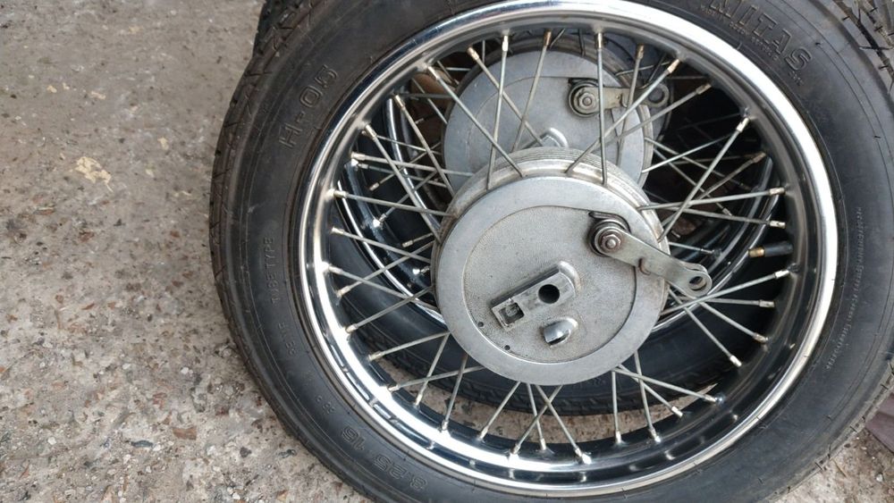 Колеса в сборе для Явы.