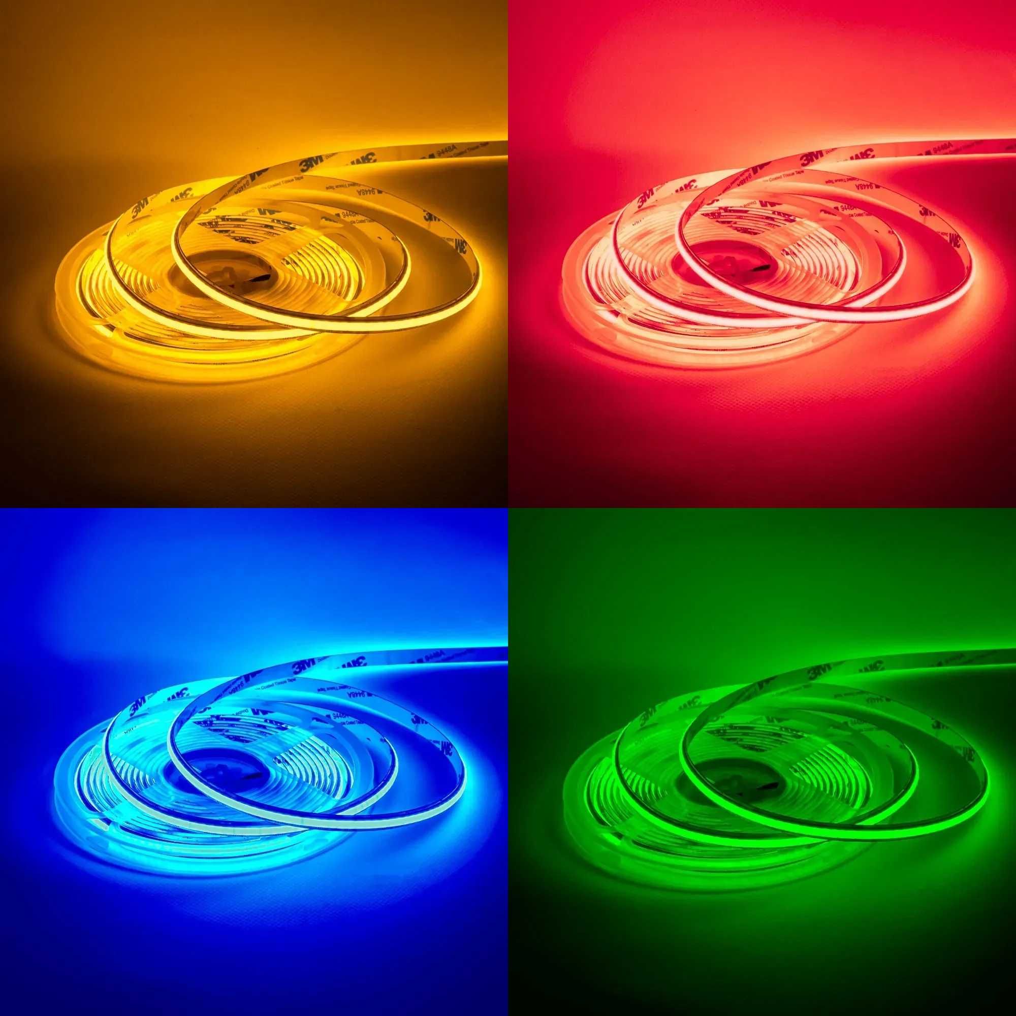 Світлодіодна LED стрічка COB суцільного світіння