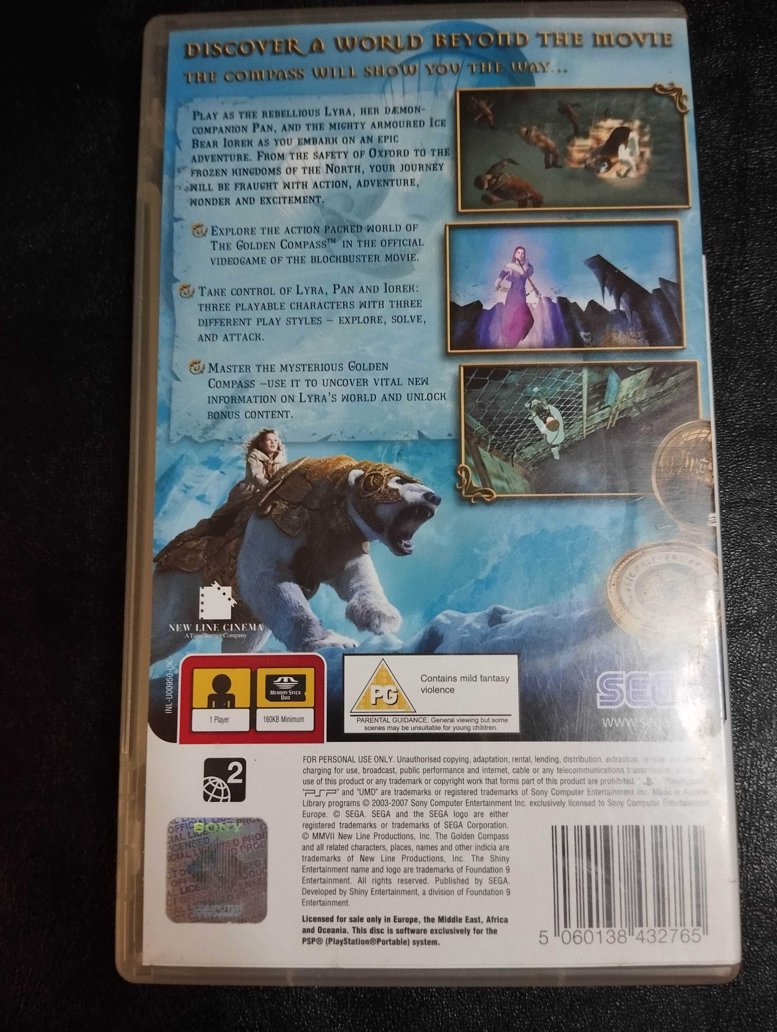 PSP The Golden Compass - kompletna