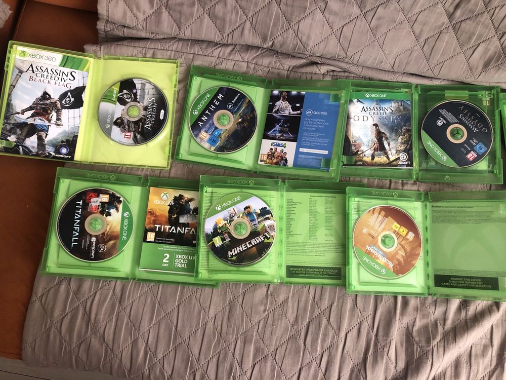 Sprzedam 8 gier na Xbox one