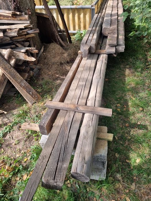 Stara więźba dachowa