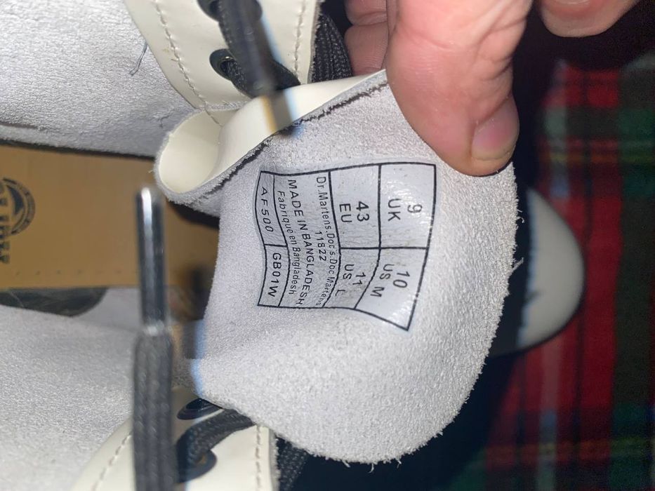 Білі Dr. Martens 1460 Smooth (оригінал)