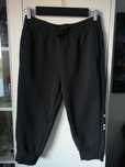 Czarne spodenki dresy szorty damskie do kolan Adidas M