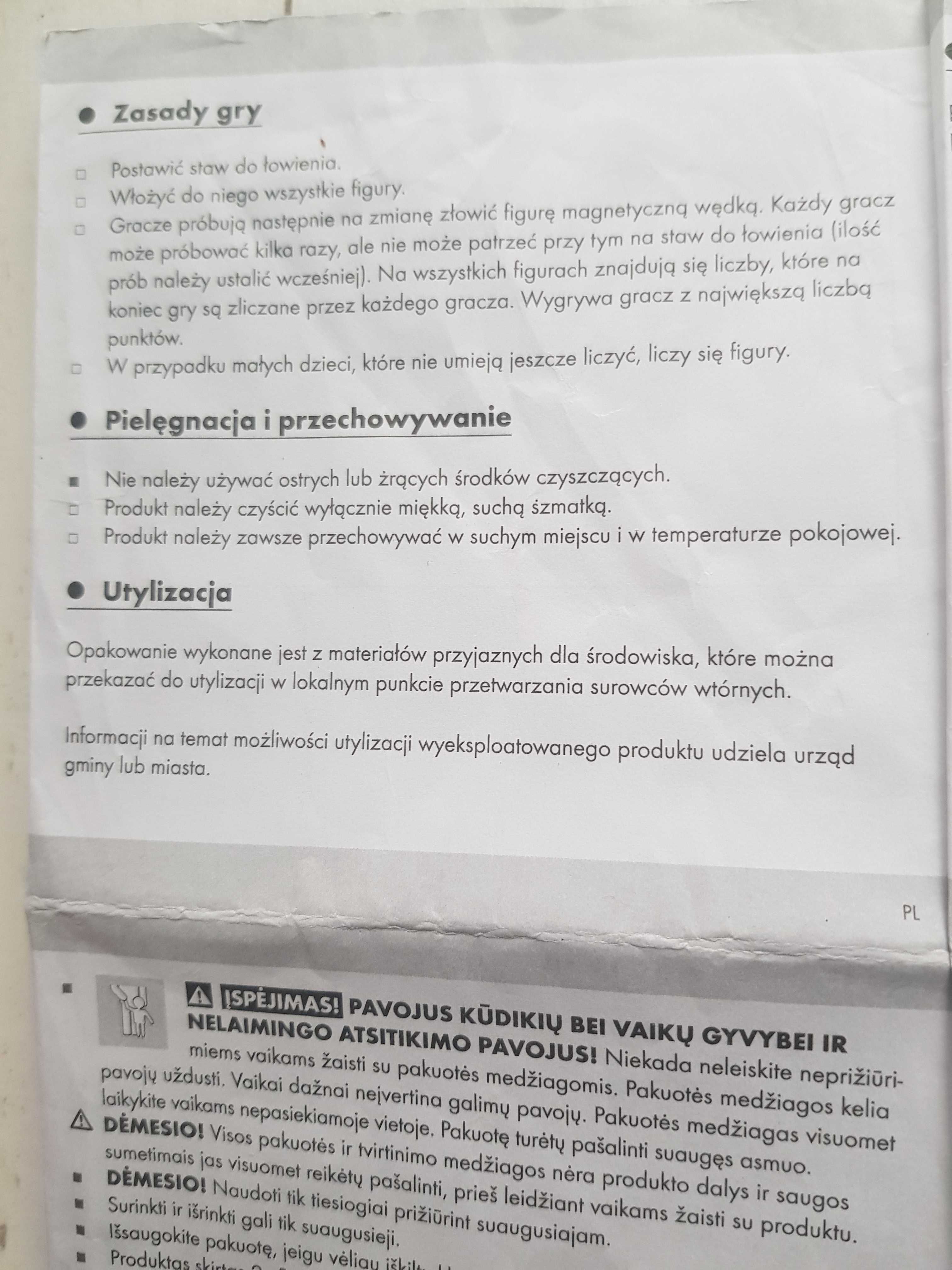 Gra drewniana "Łowienie ryb" (Playtive)