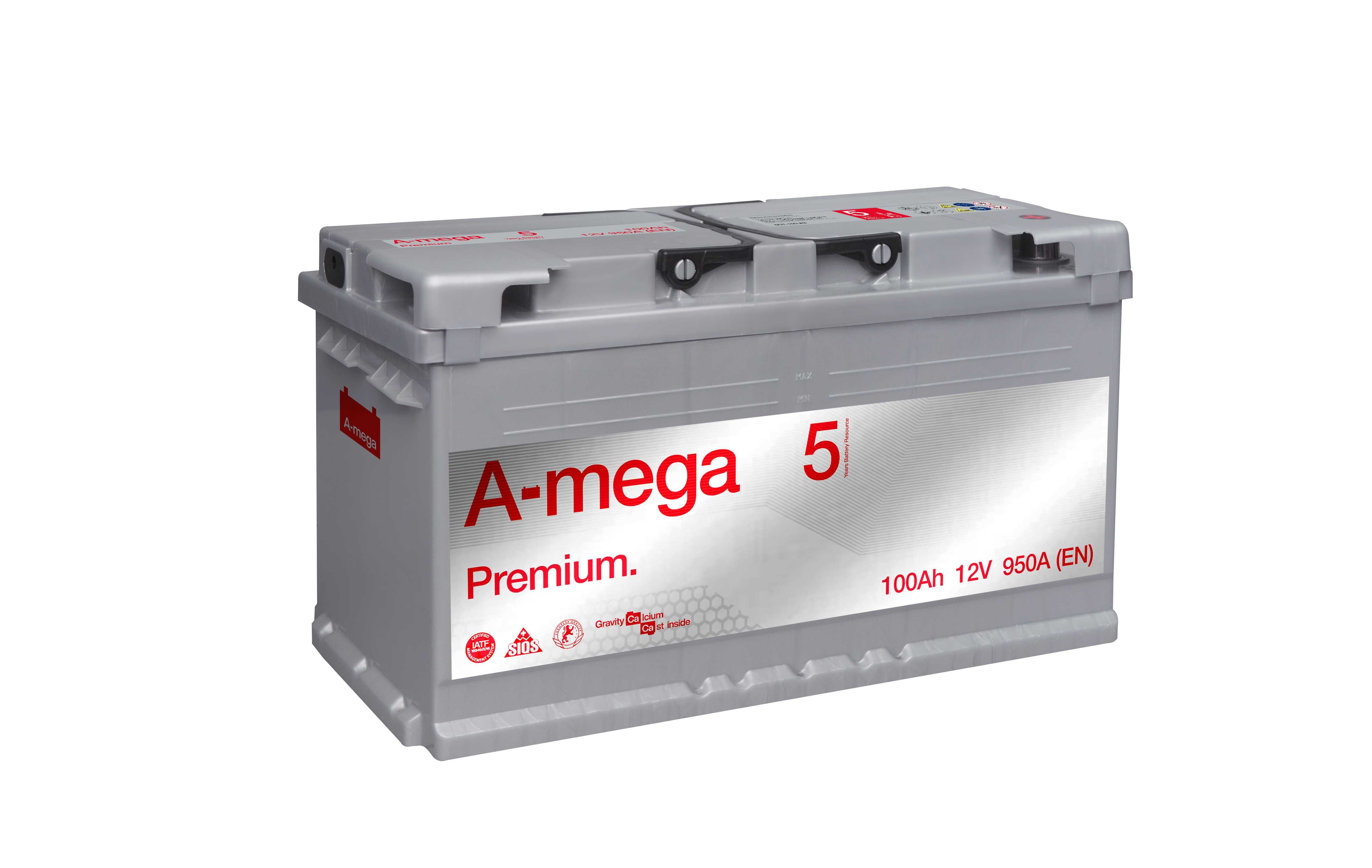 Akumulator Amega 100 Ah 950 A PREMIUM M5