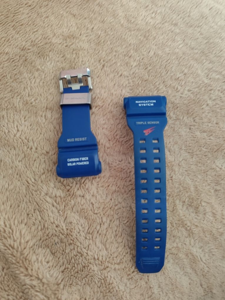 Niebieski pasek do zegarka Casio GPR b1000