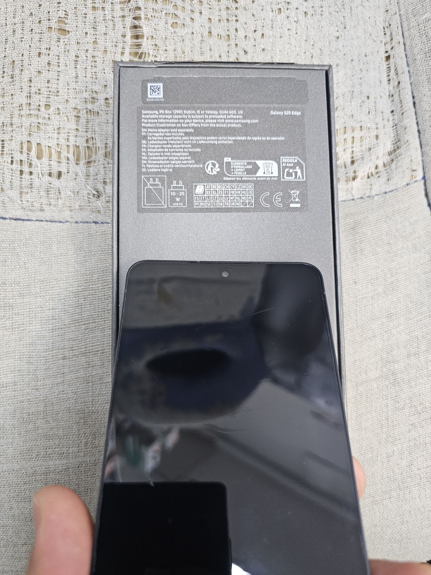 Galaxy S25 edge.256/12gb